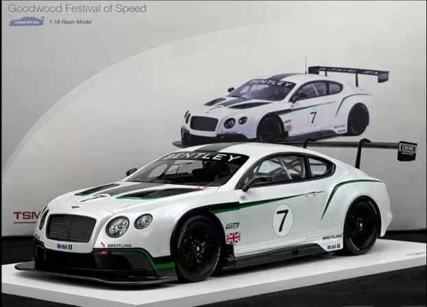 Truescale Bentley Continental Gt3 Goodwood Festival Of Speed 2013 1:18 TSM141829R