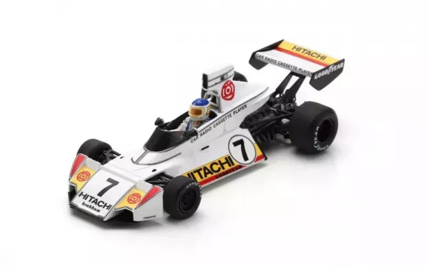 Spark Brabham F1 Bt44 N 7 Belgium Gp 1974 C.reutemann 1:43 S7428
