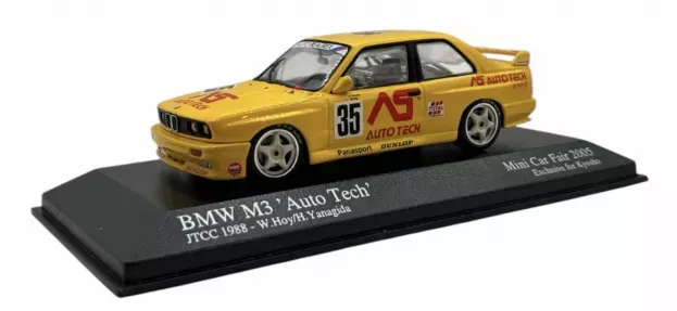 Minichamps Bmw 3-series M3 Autotech N 35 Jtcc 1988 W.hoy H.yanagida Mini Car Fair 2005 1:43 433882035