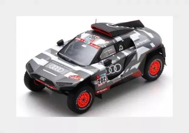 Spark Audi Q E-tron Rs Team Audi Sport N 202 Rally Dakar 2022 C.sainz L.cruz 1:43 S3187