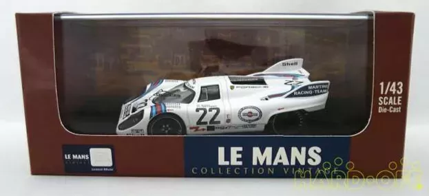 IXO Models Porsche 917k 4.9l Team Martini Racing N 22 Winner 24h Le Mans 1971 Helmut Marko Gijs Van Lennep 1:43 LM1971