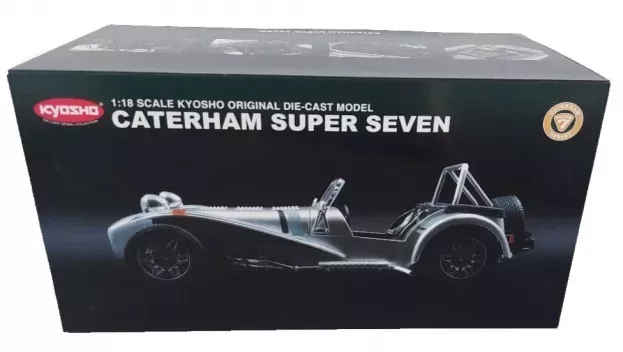 Kyosho Caterham Super Seven Clam Shell 2007 1:18 08223SJ