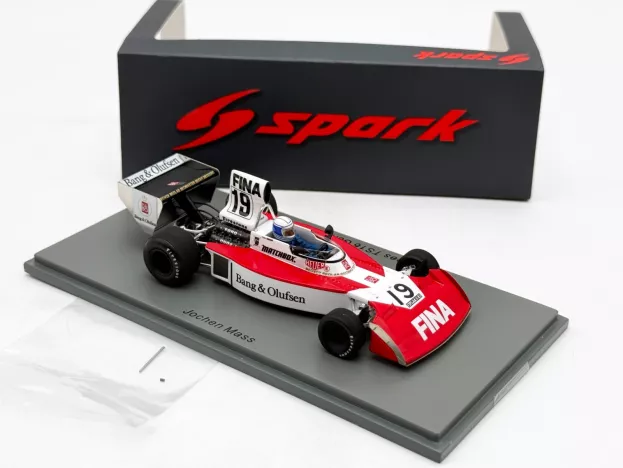 Spark Surtees F1 Ts16 N 19 German Gp 1974 J.mass 1:43 S9656