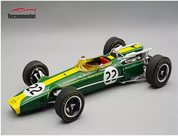 Tecnomodel Lotus F1 43 Team Lotus N 22 Monza Italy Gp 1966 Jim Clark 1:18 TM18-188E