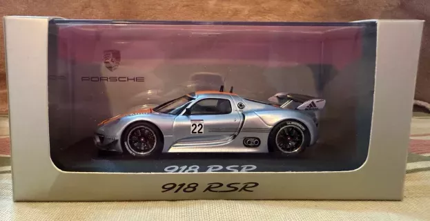 Minichamps Porsche 918 Rsr Hybrid N 22 Detroit International Auto Show 2011 W.rohrl M.lieb 1:43 WAP0201910C