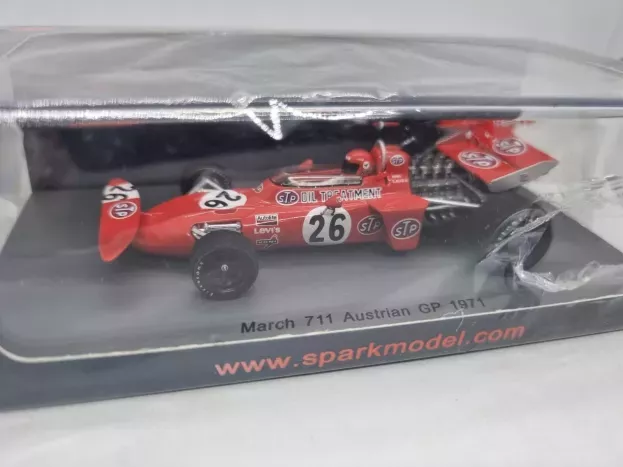Spark March F1 711 N 26 Austrian Gp 1971 Niki Lauda 1:43 S3379