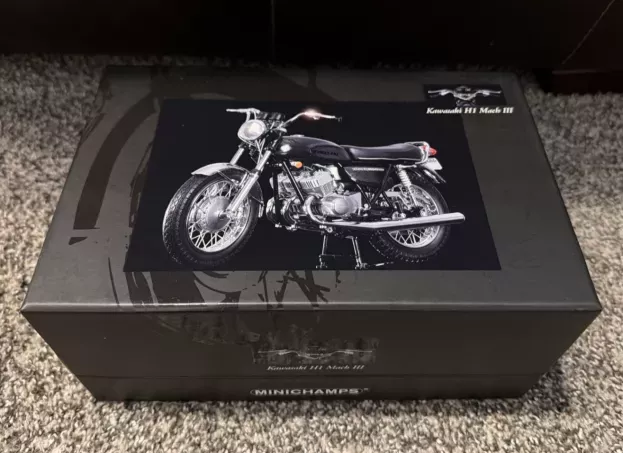 Minichamps Kawasaki H1 Mach Iii Usa Version 1969 1:12 122164750