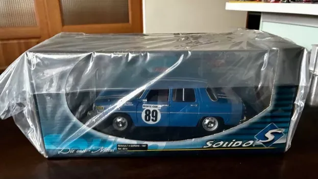 Solido Renault R8 Gordini N 89 Rally Montecarlo 1969 Therier Callewaert 1:18 9014