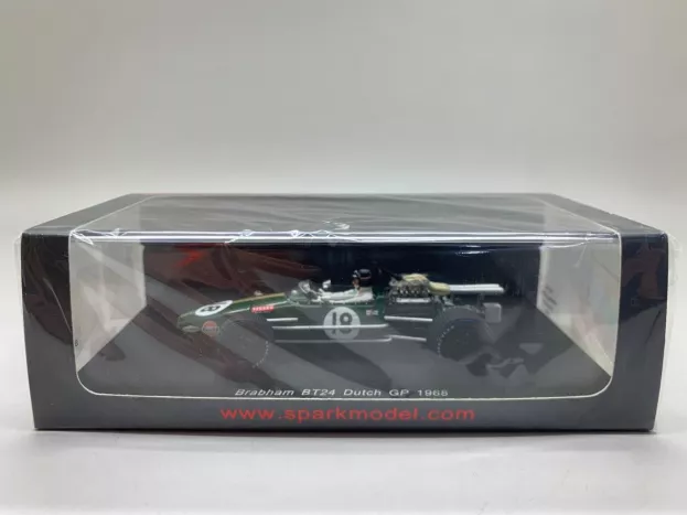 Spark Brabham F1 Bt24 N 18 Dutch Gp 1968 Dan Gurney 1:43 S4779