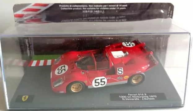 Solido Ferrari 512 N 11 Sunoco 1:43 197