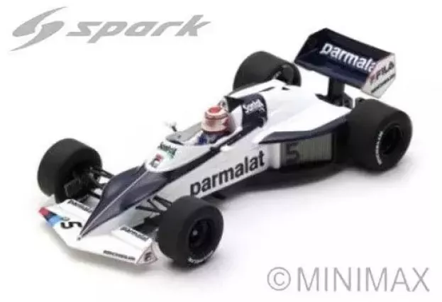 Spark Brabham F1 Bt52 N 5 World Champion Winner Brazilian Gp 1983 Nelson Piquet 1:43 S7104