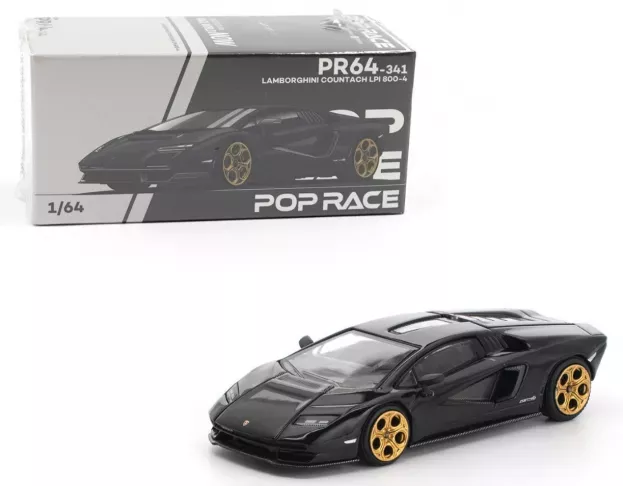 Pop Race Lamborghini Countach Lpi 800-4 2021 1:64 PR640341