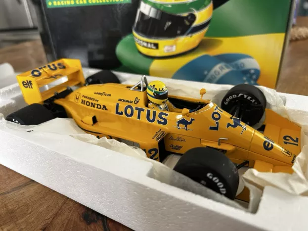 Minichamps Lotus F1 Honda 99t N 12 Season 1987 Ayrton Senna 1:18 540871812