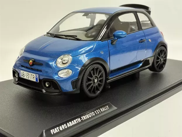 Solido Fiat Nuova 500 Abarth 695 tribute Fiat 131 2022 1:18 1811303