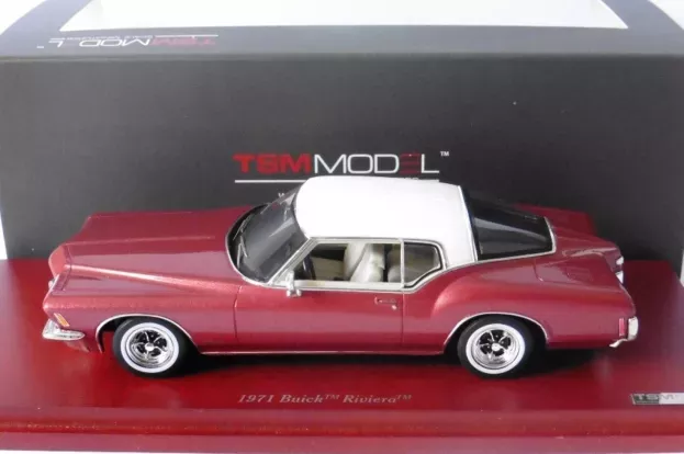 Truescale Buick Riviera 2-door 1971 1:43 TSM114332