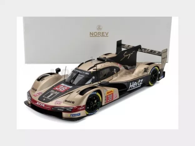 Norev Porsche 963 9rd 4.6l Turbo V8 Team Hertz Jota N 38 24h Le Mans 2024 Jenson Button Phil Hanson Oliver Rasmussen 1:18 187161