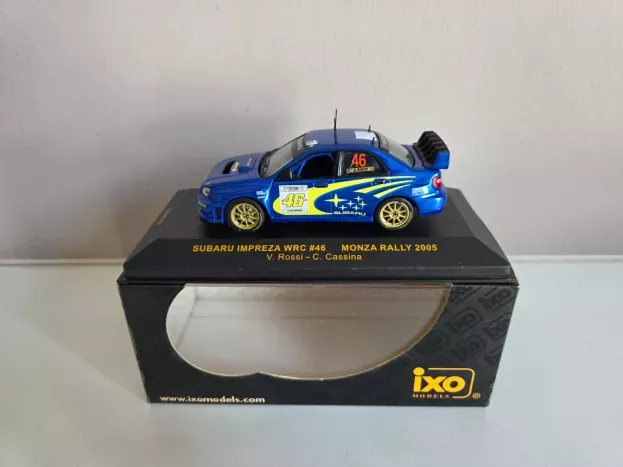 IXO Models Subaru Impreza Wrc N 46 Rally Monza 2005 Valentino Rossi C.cassina 1:43 RAM222