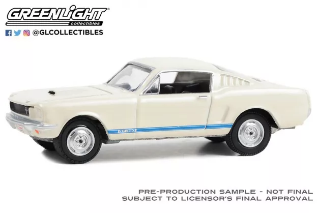 Greenlight Ford Mustang Shelby 350gt Coupe 1965 1:64 37290C