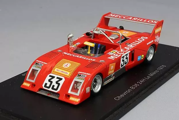 Spark Chevron B36 1980cc S4 Team Schafer N 33 24h Le Mans 1976 G.schafer R.albanesi J.p.adatte 1:43 S4715