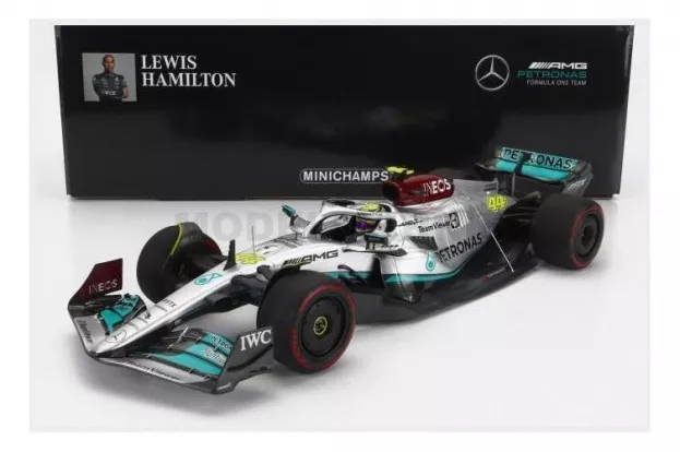 Minichamps Mercedes F1 W13e Team Mercedes-amg Petronas F1 N 44 Spain Gp 2022 Lewis Hamilton 1:18 110220044
