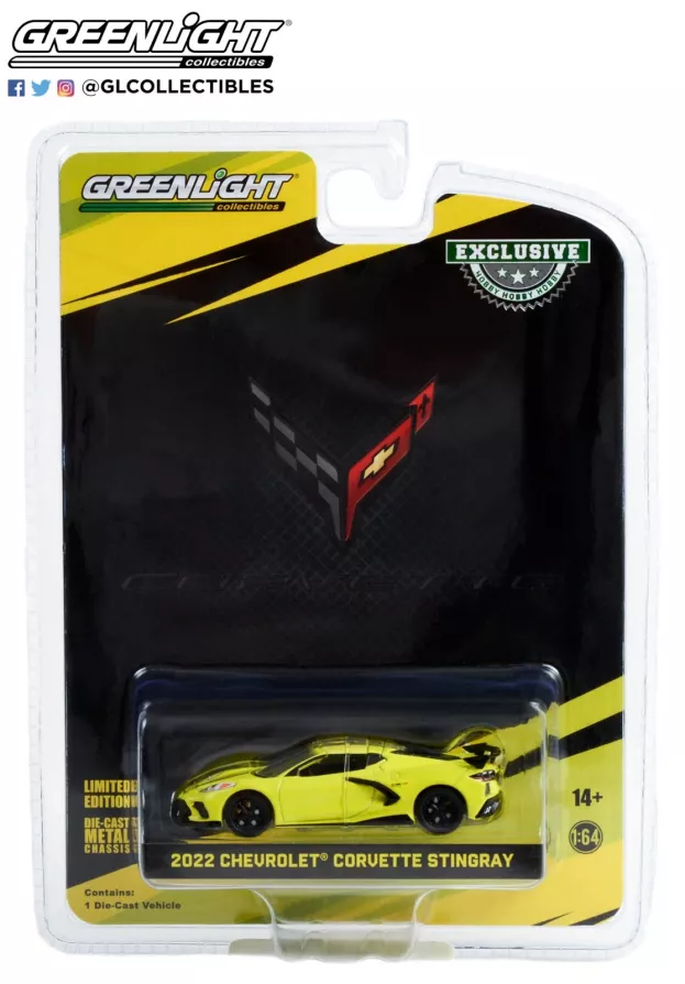 Greenlight Chevrolet Corvette Stingray 2022 1:64 30321