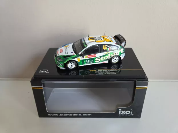 IXO Models Ford Focus Rs 07 Wrc Stobart N 46 Rally Wales Gb 2008 Valentino Rossi Carlo Cassina 1:43 RAM351