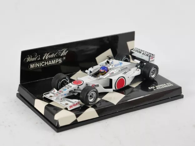 Minichamps Bar F1 02 Honda N 22 Season 2000 J.villeneuve 1:43 430000022