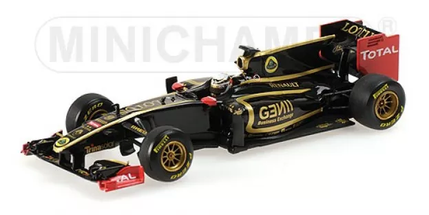 Minichamps Lotus F1 E20 Team Renault N 9 Test Valencia 23 January 2012 Kimi Raikkonen 1:43 410120179