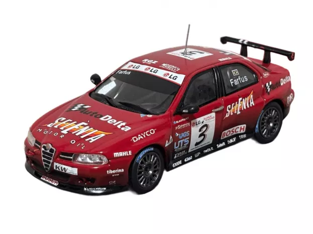 Spark Alfa Romeo 156 N 3 6th Etcc 2004 1:43 S0465