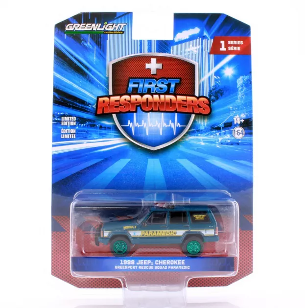 Greenlight Jeep Cherokee Paramedic 1998 1:64 67040B