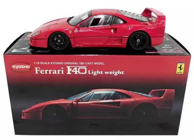 Kyosho Ferrari F40 Light Weight 1987 1:18 08412R