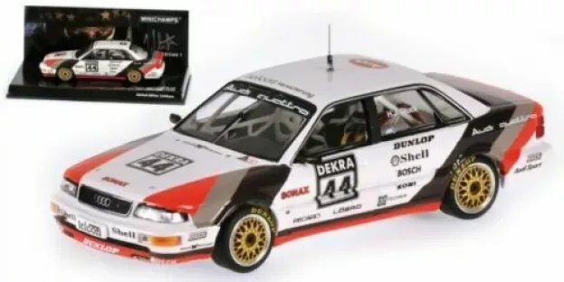 Minichamps Audi V8 Team Sms N 44 Dtm 1990 Hans Joachim Stuck 1:43 444901444