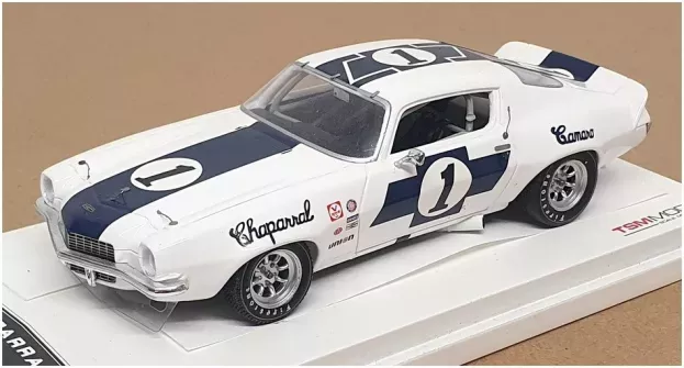 Truescale Chevrolet Camaro Chaparral N 1 Trans-am Road America 4th Sccs 1970 J.hall 1:43 TSM114344
