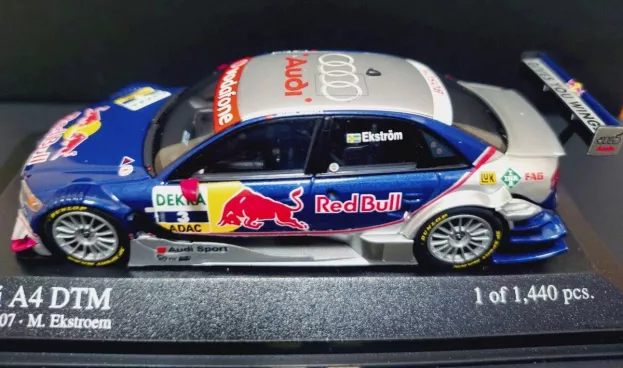 Minichamps Audi A4 N 3 Red Bull Winner Dtm 2007 M.ekstrom 1:43 400071703