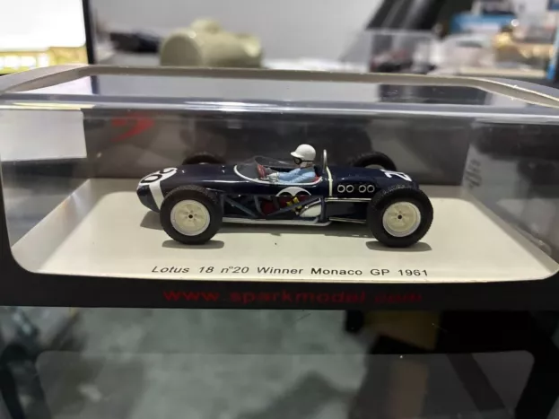 Spark Lotus F1 18 N 20 Winner Monaco Gp 1961 Stirling Moss 1:43 S1826