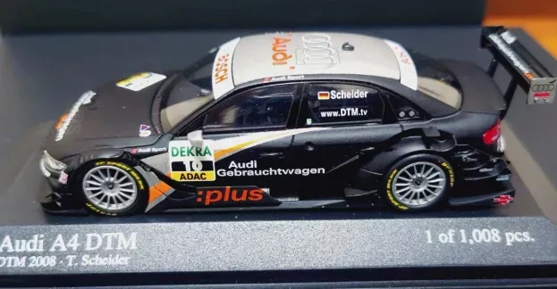 Minichamps Audi New A4 N 10 Winner Dtm 2008 T.scheider 1:43 400081810