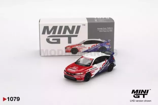 Mini GT Honda Civic Type R Pace Car Hrc 2024 1:64 MGT01079-L