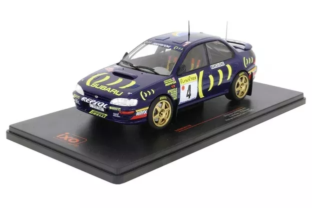 IXO Models Subaru Impreza 555 Repsol N 4 Rally Montecarlo 1995 C.mcrae D.ringer 1:24 24RAL011B