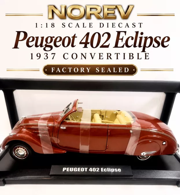Norev Peugeot 402 Eclipse 1937 Cabriolet 1:18 184762