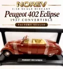 Norev 1:18 Peugeot 402 Eclipse 1937 Brown #184762 Factory Sealed MIB