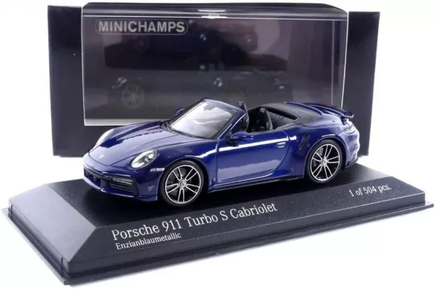 Minichamps Porsche 911 992 Turbo S Cabriolet 2020 1:43 410069480