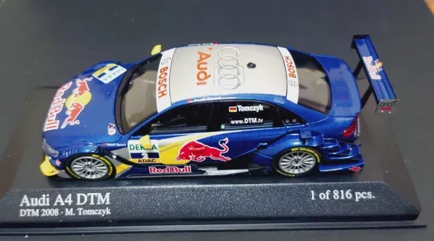 Minichamps Audi A4 N 2 Red Bull Dtm 2008 M.tomczyk 1:43 400081802
