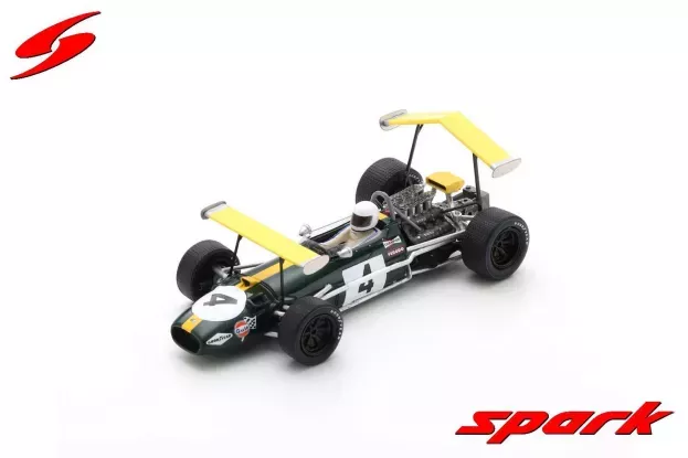 Spark Brabham F1 Bt26a N 4 Spain Gp 1969 J.ickx 1:43 S8315