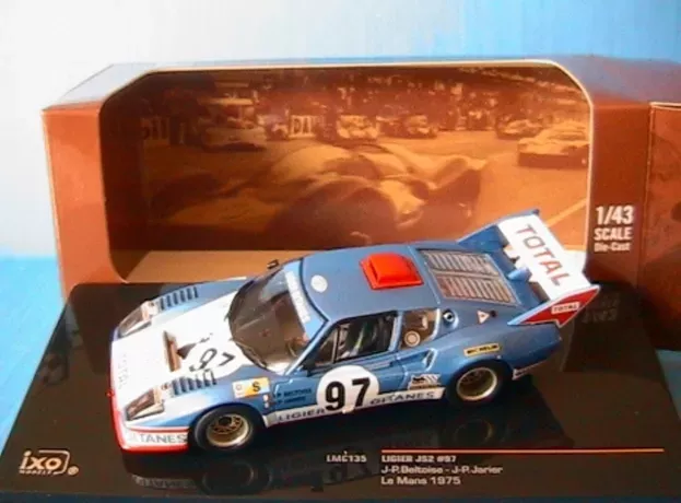 IXO Models Ligier Js2 N 97 24h Le Mans 1975 J-p.beltoise J-p.jarier 1:43 LMC135