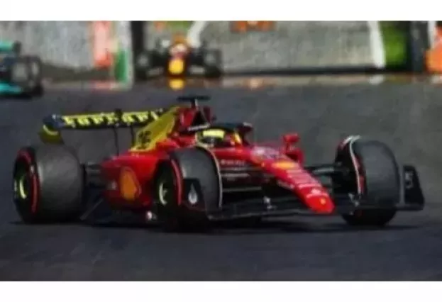 Looksmart Ferrari F1-75 Scuderia Ferrari N 16 2nd Monza Italy pole Position Gp 2022 Charles Leclerc 1:18 LS18F1045