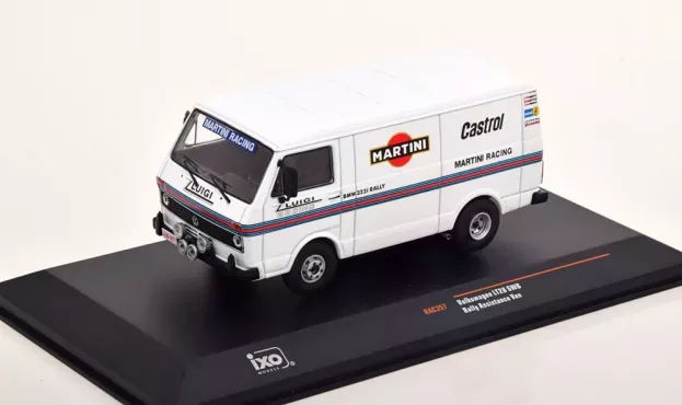 IXO Models Volkswagen Lt28 Van Swb Team Martini Rally Assistance 1975 1:43 RAC357