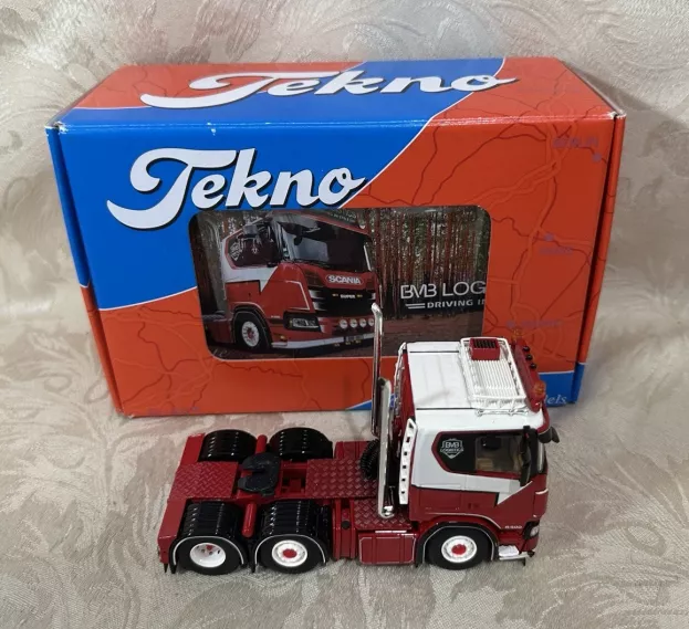 Tekno Scania Bmb Logistics Scania Next Gen R500 6x2 1:50 86311