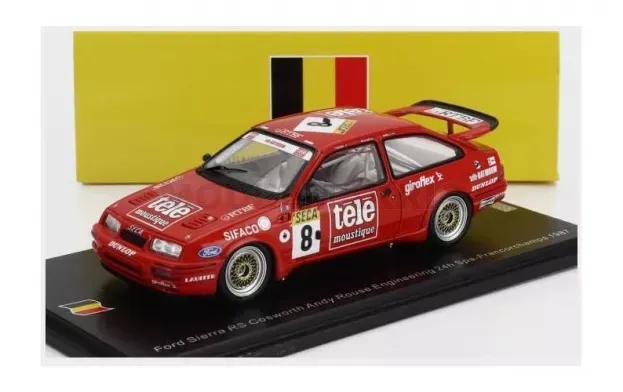 Spark Ford Sierra Rs Cosworth Team Andy Rouse Engineering N 8 24h Spa 1987 Andy Rouse Win Percy Thierry Tassin 1:43 SB236