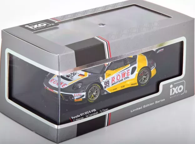 IXO Models Porsche 911 991-2 Team Rowe Racing N 99 7th 24h Spa 2019 D.olsen M.campbell D.werner 1:43 LEGT43030