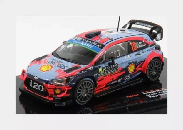 IXO Models Hyundai I20 Wrc Coupe N 19 Rally Montecarlo 2019 S.loeb D.elena 1:43 RAM701